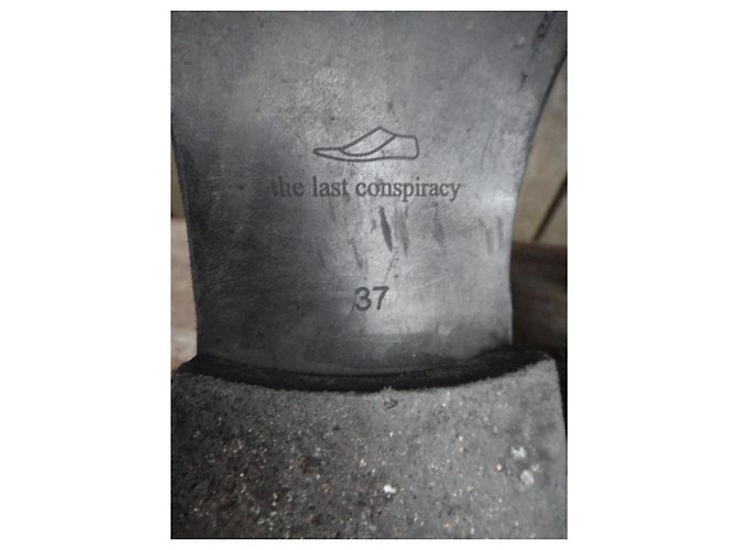 Autre Marque Stivaletti The Last Conspiracy Neri in Vitello Pony Nero - vista 7