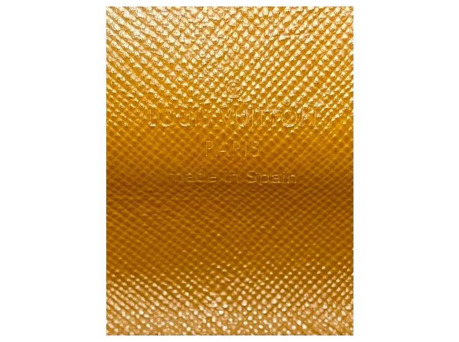 Cartera Louis Vuitton Monogram Amarillo - vista 4