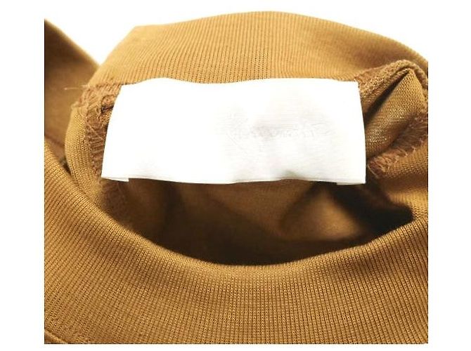 Autre Marque Vestido de jersey de algodón Mame Kurogouchi Castaño - vista 9