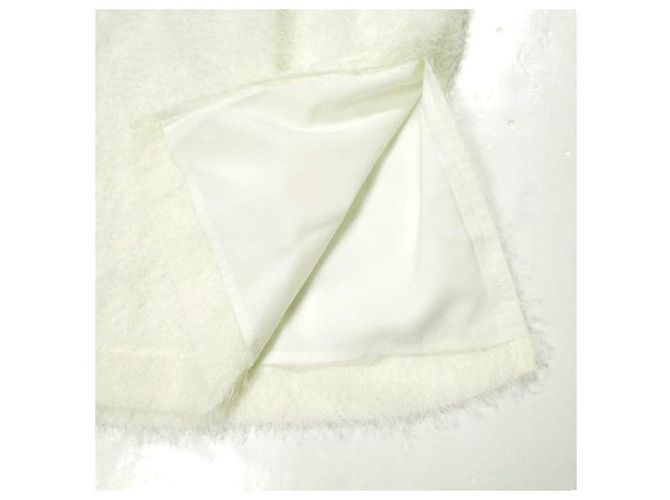 Autre Marque BLUSAS FRANJADAS FLUFFY CLANE Blusas de poliéster Branco - vista 10