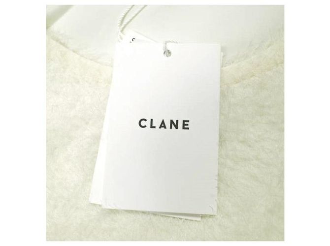 Autre Marque BLUSAS FRANJADAS FLUFFY CLANE Blusas de poliéster Branco - vista 5