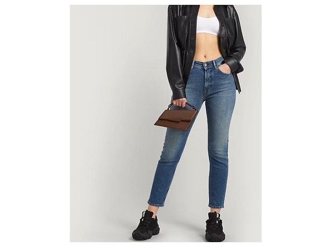 Pantalones de denim azul medio Melk de Acne Studios - vista 3