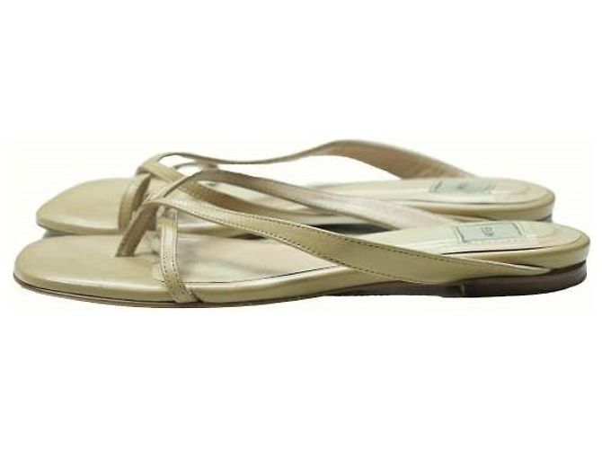 Autre Marque Sandali Elin in pelle Beige - vista 2