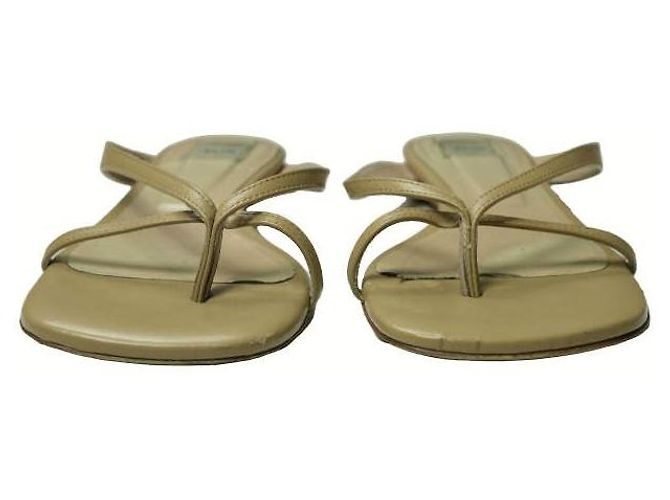 Autre Marque Sandali Elin in pelle Beige - vista 4