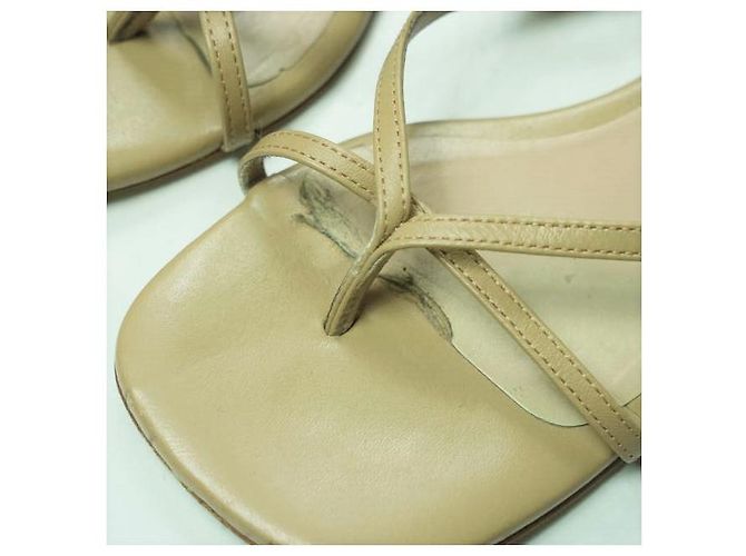 Autre Marque Sandali Elin in pelle Beige - vista 6