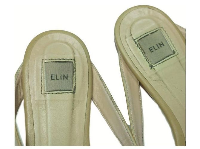 Autre Marque Sandali Elin in pelle Beige - vista 7