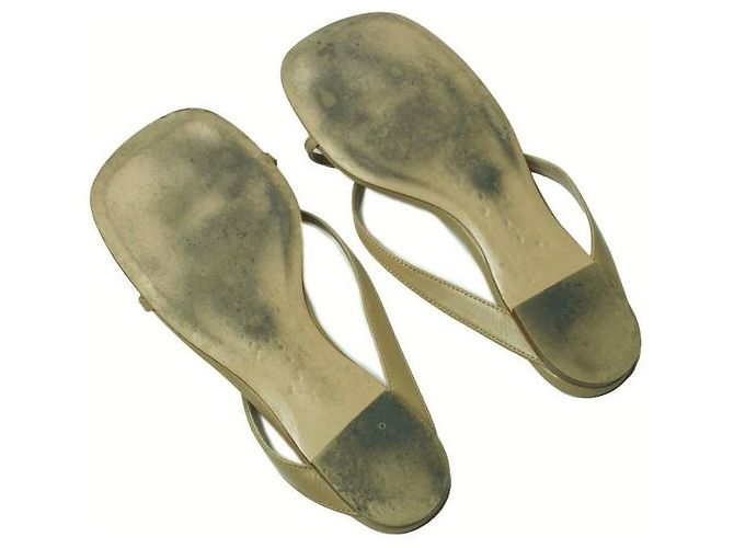 Autre Marque Sandali Elin in pelle Beige - vista 8