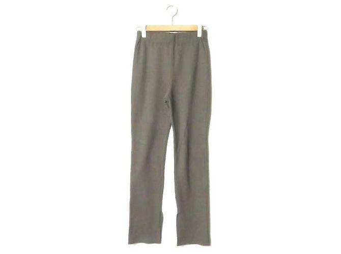 Autre Marque d'un a dix Baumwoll-Polyester-Hose Grün Khaki - Ansicht 2