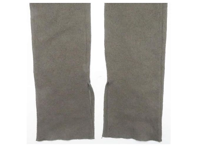 Autre Marque d'un a dix Baumwoll-Polyester-Hose Grün Khaki - Ansicht 6
