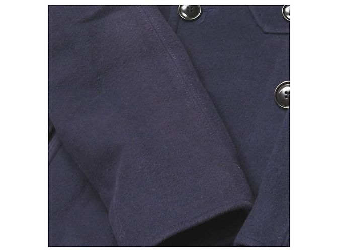 Autre Marque Abrigo de lana Melton N.HOOLYWOOD COLLECTION LINE Púrpura - vista 8