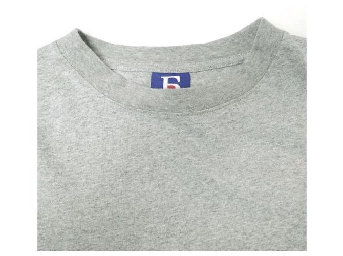 Autre Marque Camiseta de algodón con estampado Danke Schon Gris - vista 3
