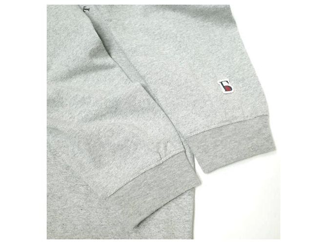 Autre Marque Camiseta de algodón con estampado Danke Schon Gris - vista 4