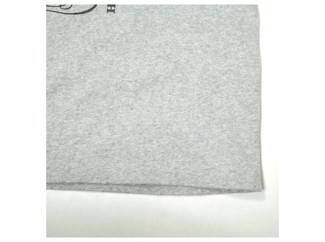 Autre Marque Camiseta de algodón con estampado Danke Schon Gris - vista 5