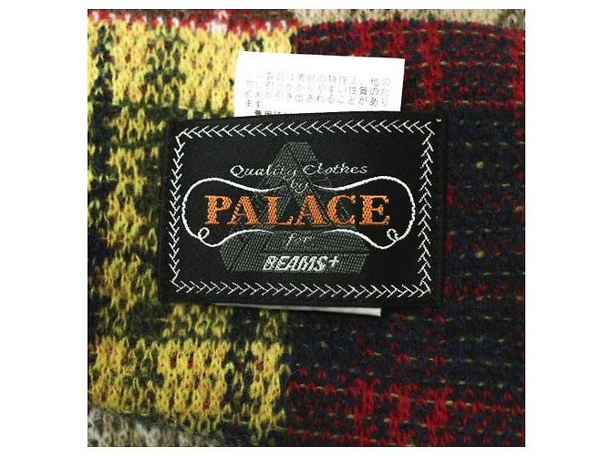 Autre Marque Palace × Beams Plus BLANKET Wool Nylon Blanket Limited Red - view 6
