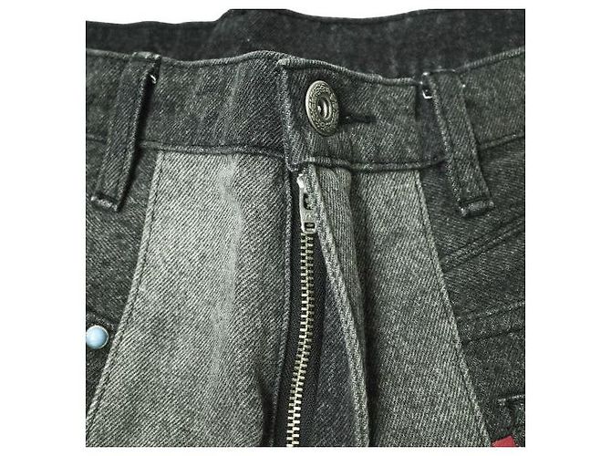 Autre Marque Jeans de algodón 90 grados Danke Schon reDNM Negro - vista 4