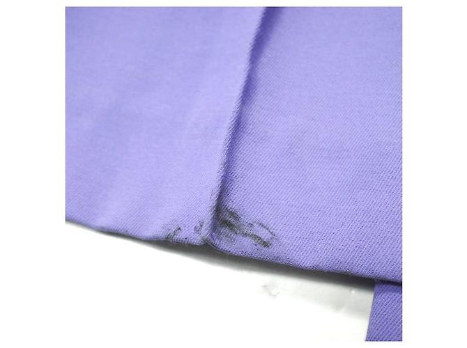 Autre Marque MAISON SPECIAL Color Wide Tapered Pants Polyester Pants Purple - view 8