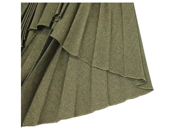 Autre Marque FALDA ENVOLVENTE CON PLEATS LEINWANDE DE POLIÉSTER Multicolor - vista 6