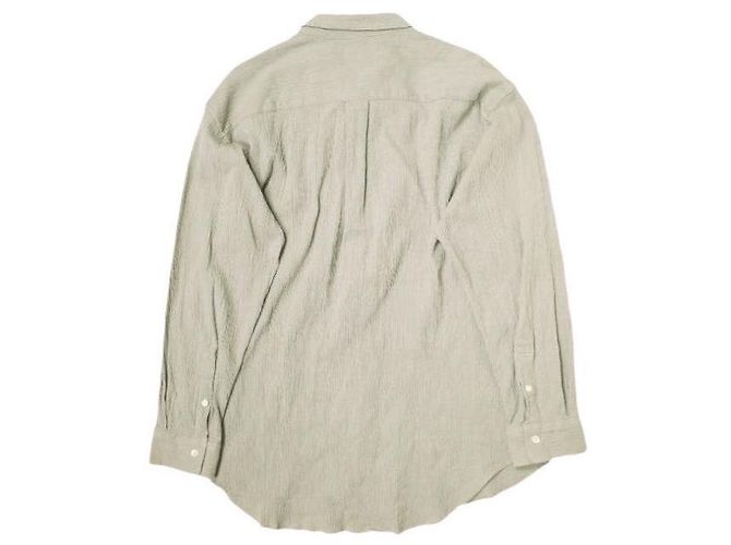 Autre Marque Camisa de algodón con cuello regular International Gallery BEAMS Gris - vista 2