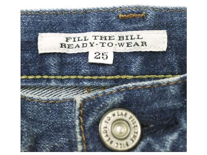 Autre Marque Pantalones de mezclilla FILL THE BILL × UNITED ARROWS edición limitada Azul - vista 4