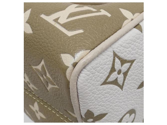 Borsa Boston Speedy Bandoulière Monogram Empreinte (Primavera in Città) Louis Vuitton Beige - vista 2