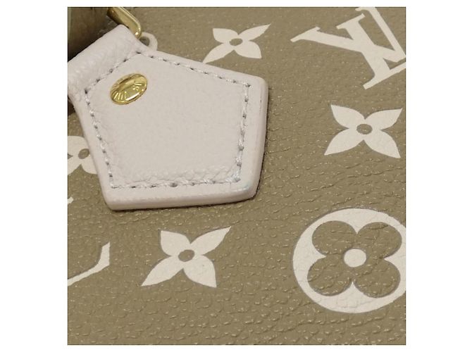 Borsa Boston Speedy Bandoulière Monogram Empreinte (Primavera in Città) Louis Vuitton Beige - vista 4
