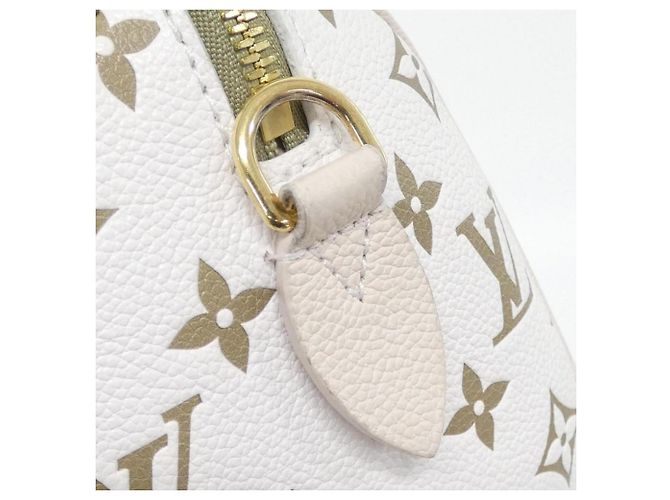 Borsa Boston Speedy Bandoulière Monogram Empreinte (Primavera in Città) Louis Vuitton Beige - vista 5