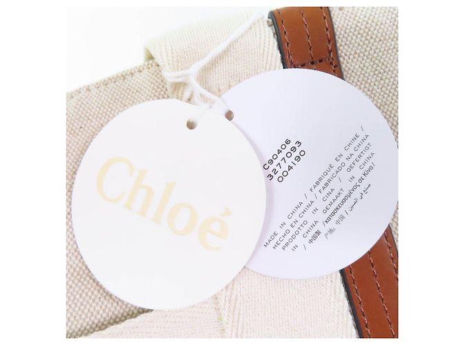 Chloé Chloe Tote Bag Jutetasche Beige - Ansicht 12