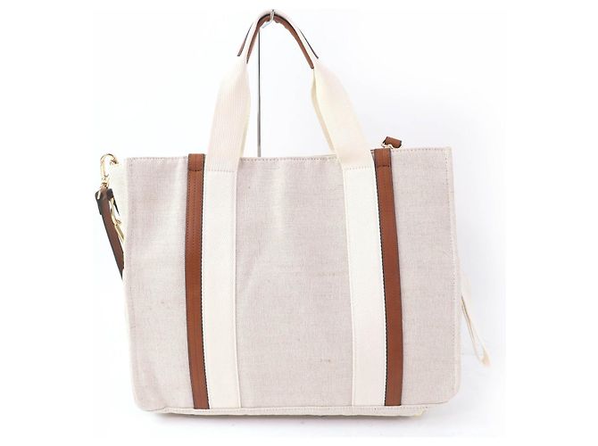 Chloé Chloe Tote Bag Jutetasche Beige - Ansicht 3