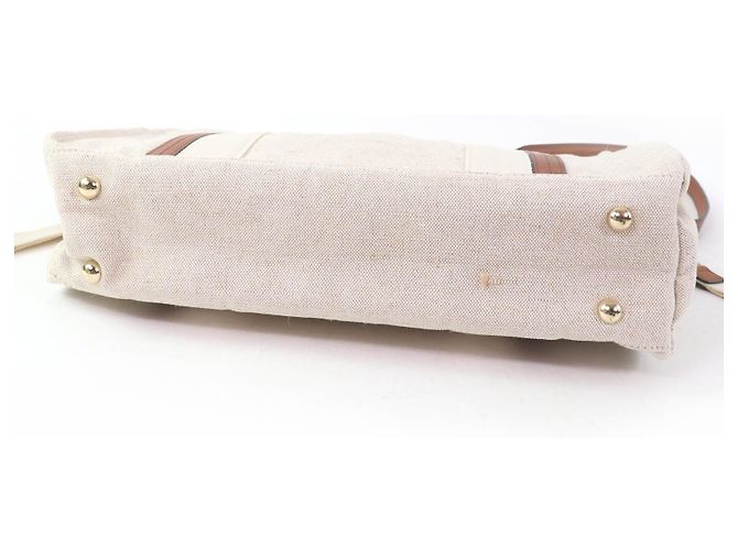 Chloé Chloe Tote Bag Jutetasche Beige - Ansicht 4