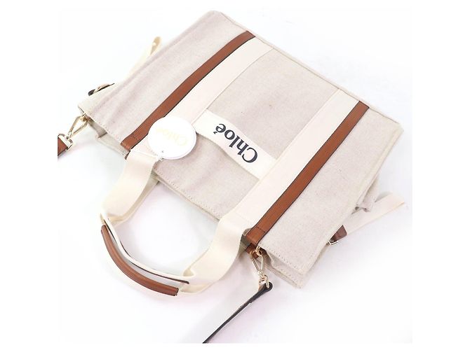 Chloé Chloe Tote Bag Jutetasche Beige - Ansicht 6