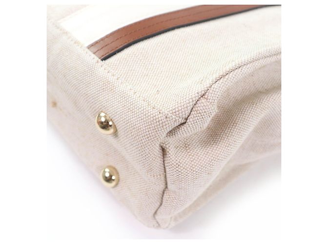 Chloé Chloe Tote Bag Jutetasche Beige - Ansicht 8
