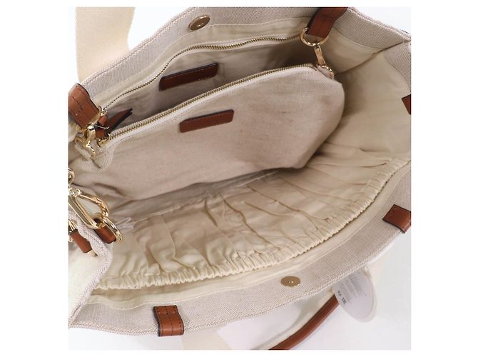Chloé Chloe Tote Bag Jutetasche Beige - Ansicht 9