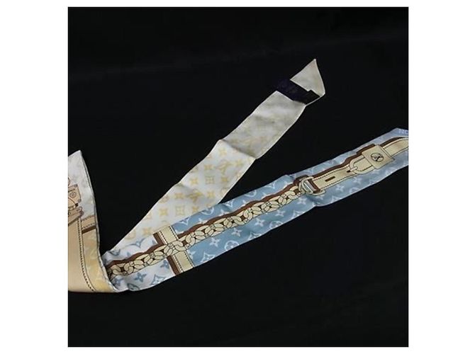 Sciarpa/Fascia LOUIS VUITTON Bandeau BB Rising Confidential Multicolore in Seta per Donne - vista 3