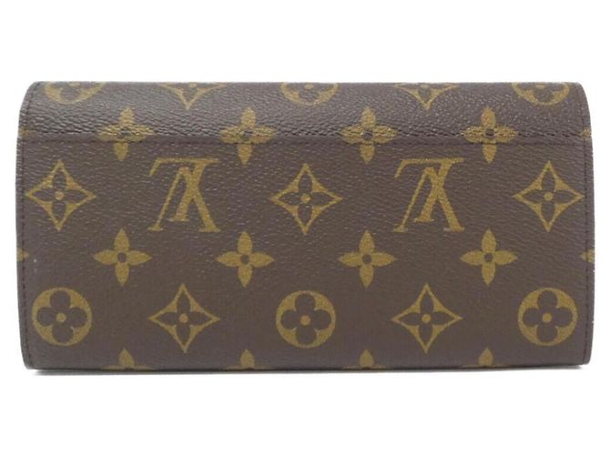 Portafoglio Sarah Monogram Louis Vuitton Marrone - vista 2