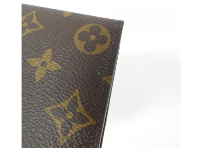 Portafoglio Sarah Monogram Louis Vuitton Marrone - vista 3