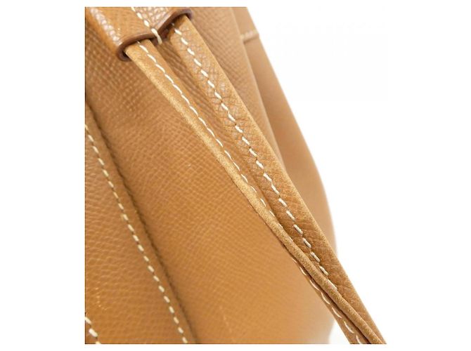 Borsa a Spalla Hermès Market GM D'oro - vista 7