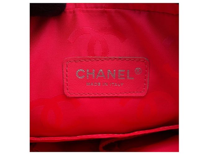 Bolsa de ombro média da linha Cambon da Chanel com couro marcado Coco CHANEL Preto - vista 14