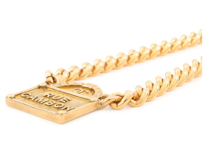 Collana CHANEL RUE CAMBON D'oro - vista 2