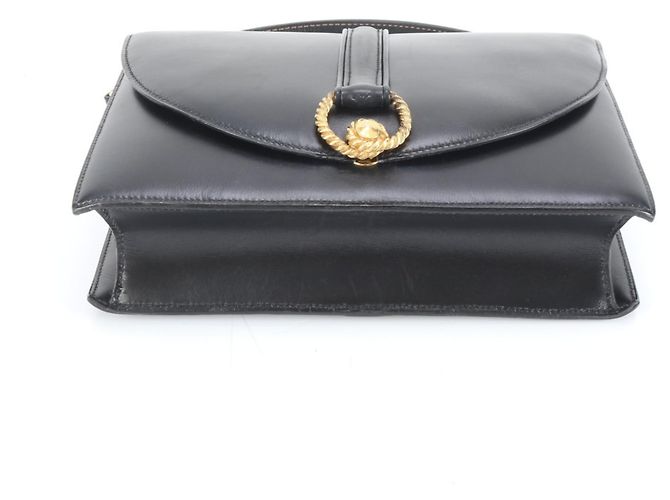 Ring Borsa a spalla in pelle box calf incisa Hermès 〇P per donne Nero - vista 6