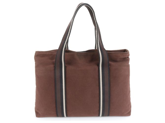 Borsa a spalla in pelle Hermès Troca Horizontal MM marrone da donna - vista 3