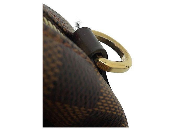 Borsa a mano Bowling Kensington Damier Ebene Louis Vuitton Marrone - vista 11