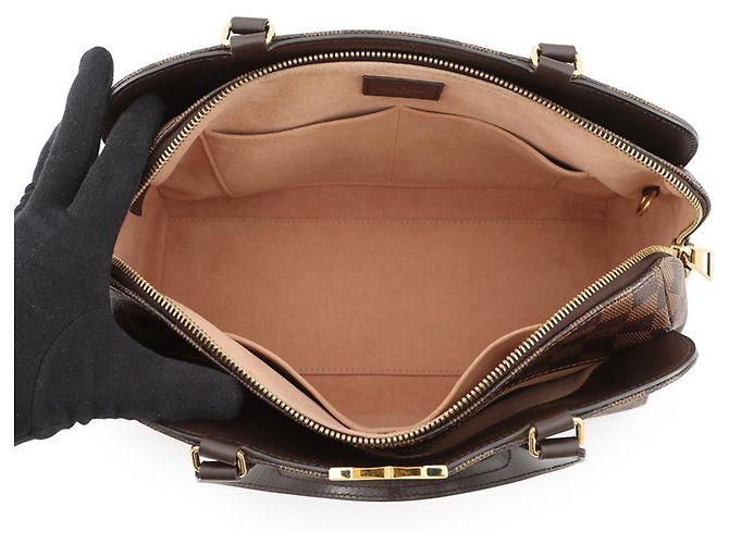 Borsa a mano Bowling Kensington Damier Ebene Louis Vuitton Marrone - vista 6