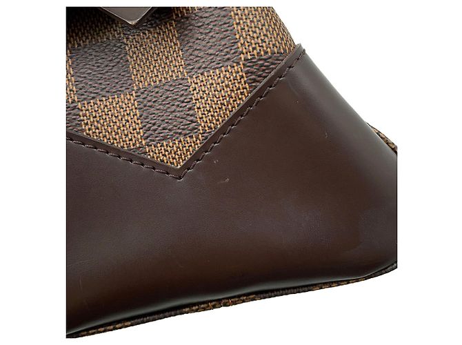 Borsa a mano Bowling Kensington Damier Ebene Louis Vuitton Marrone - vista 9
