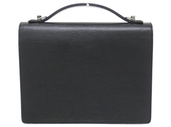 Borsa Monceau Epi Louis Vuitton Nero - vista 2