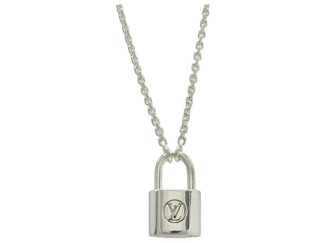 Collar Louis Vuitton Péndulo Silver Lockit UNICEF Plata - Ansicht 2