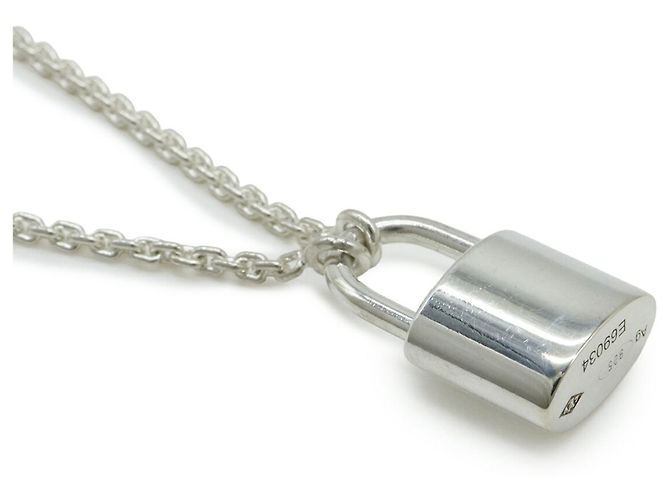 Collar Louis Vuitton Péndulo Silver Lockit UNICEF Plata - Ansicht 5