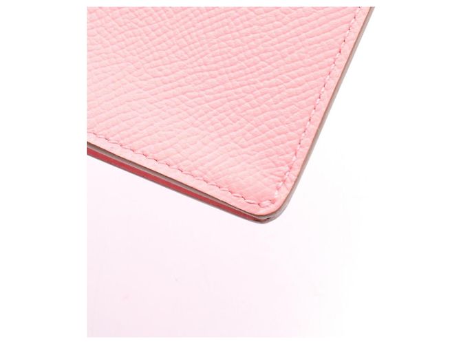 Hermès Kelly Pocket Go Zweite Tasche/Clutch, Epsom-Leder, Damen, Rosa Pink - Ansicht 6