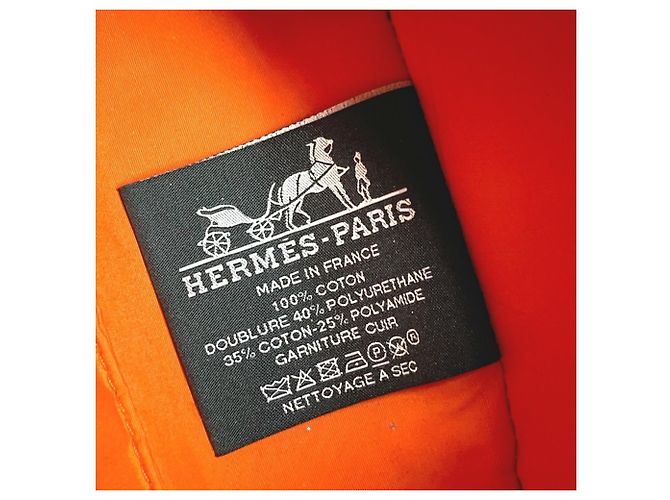 Hermès HERMES Bolide Mini Multi-Pouch Pochette per il Trucco, Cotone, Unisex, Rosa - vista 11