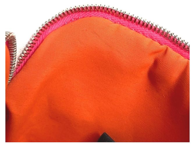 Hermès HERMES Bolide Mini Multi-Pouch Pochette per il Trucco, Cotone, Unisex, Rosa - vista 13