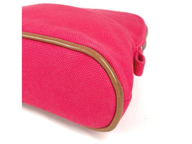 Hermès HERMES Bolide Mini Multi-Pouch Pochette per il Trucco, Cotone, Unisex, Rosa - vista 5